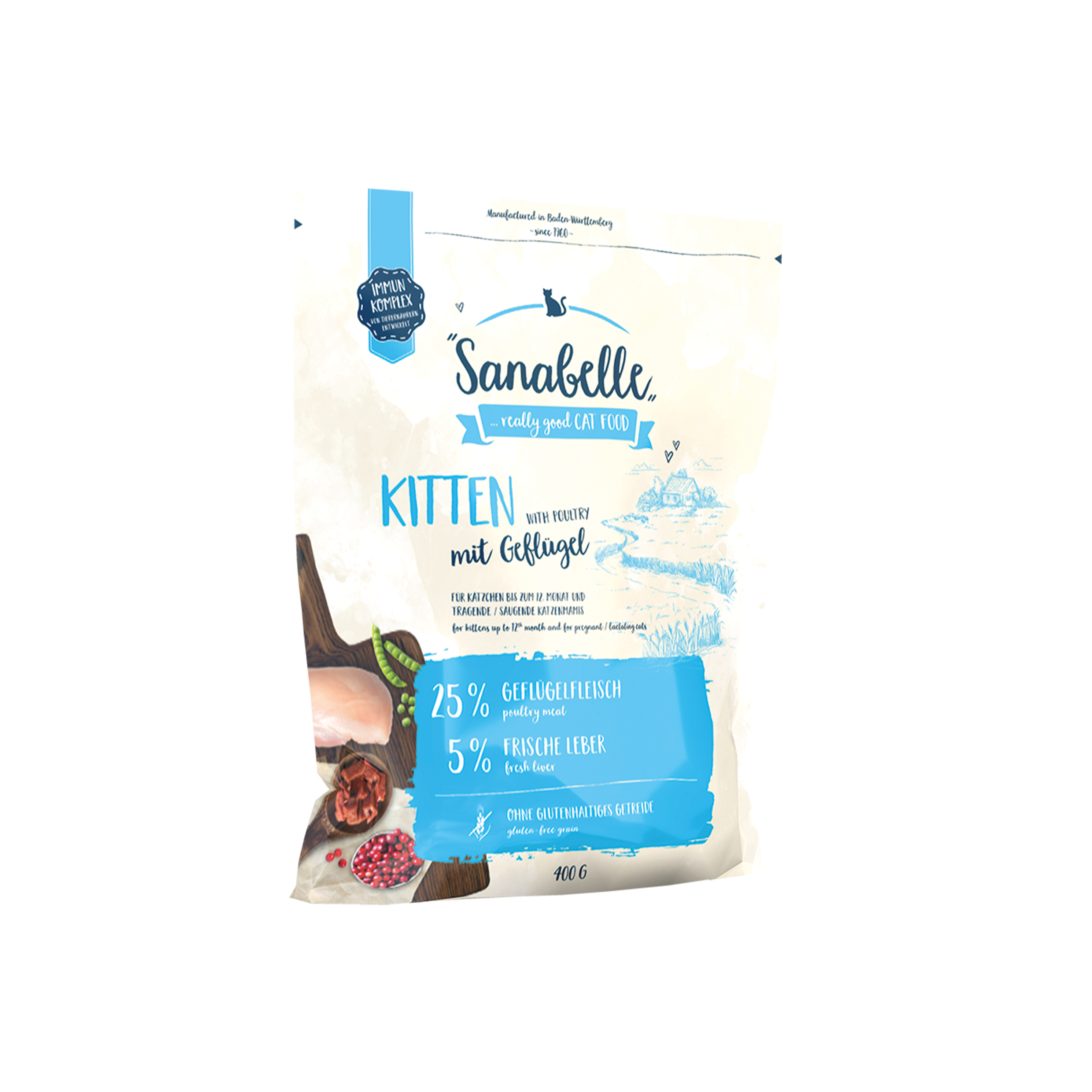 Sanabelle Kitten Dry Cat Food for Kittens and Pregnant Cats